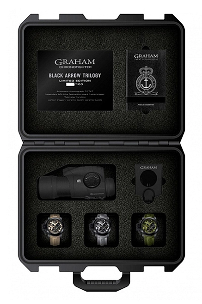 格拉汉姆 Chronofighter 超大黑箭套装