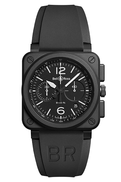 Bell & Ross 黑色哑光 BR0394-BL-CE