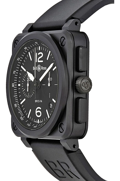 Bell & Ross 黑色哑光 BR0394-BL-CE