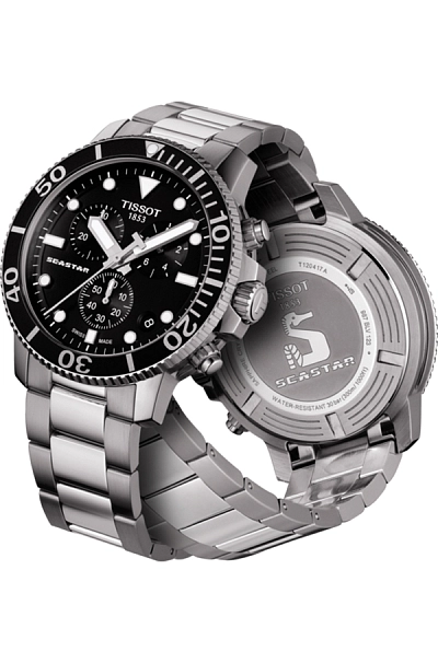 天梭 Seastar 1000 计时表 T120.417.11.051.00