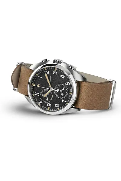 卡其色 Aviation Pilot Pioneer Chrono 石英机芯 H76522531