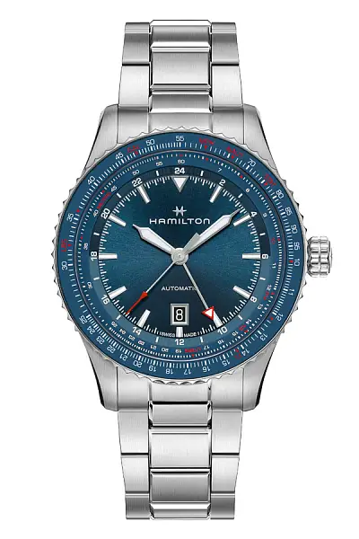 Hamilton Khaki Aviation Cpnverter Auto GMT H76715140