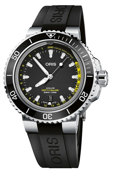 Oris Aquis 深度计 01 733 7755 4154-Set RS