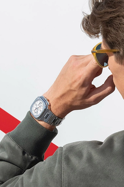 Bell & Ross Bell & Ross BR 05 Chrono White Hawk 白鹰计时码表 BR05C-SI-ST/SST
