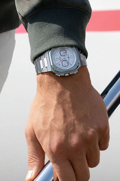 Bell & Ross Bell & Ross BR 05 Chrono White Hawk 白鹰计时码表 BR05C-SI-ST/SST
