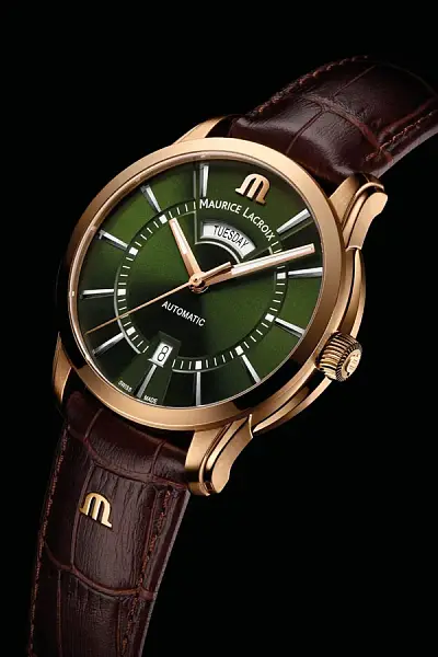 莫里斯-拉克鲁瓦 Pontos Day Date 41 毫米 PT6358-BRZ01-63E-3