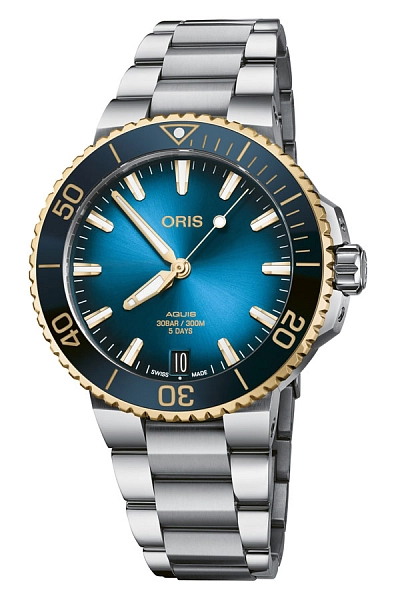 Oris Aquis Date Caliber 400 01 400 7769 6355-07 8 22 09PEB