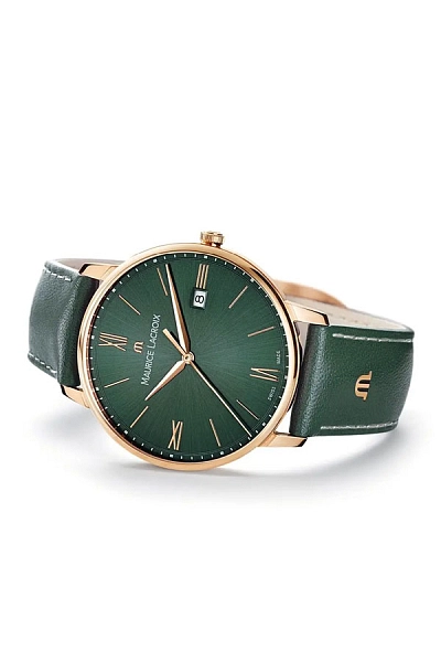 莫里斯-拉克鲁瓦 Eliros 绿色 40mm EL1118-PVP01-610
