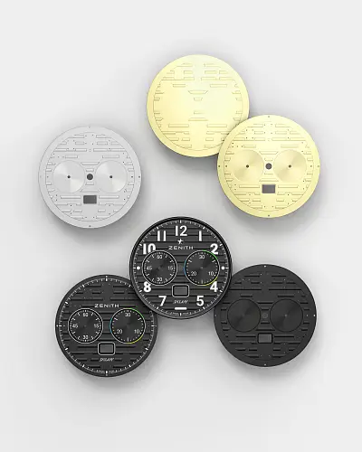 真力时飞行员大日期飞返腕表 03.4000.3652/21.I001