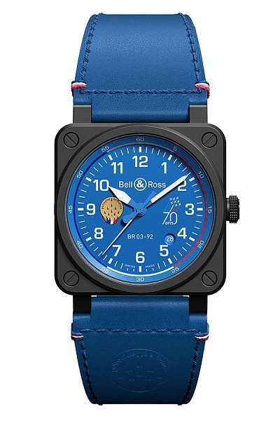 Bell & Ross BR 03-92 Patrouille de France 70 周年纪念编号 BR0392-PAF7-CE/SCA