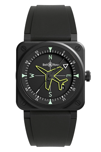 Bell & Ross BR 03 Gyrocompass BR03A-CPS-CE/SRB
