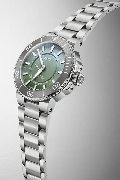 Oris Aquis Dat Watt限量表II 01 743 7734 4197-套装