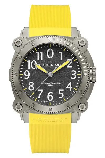 Hamilton Khaki Navy BeLOWZERO Auto Titanium H78535380