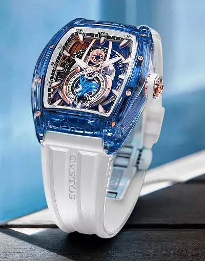 CVSTOS Sealiner PS 蓝色蓝宝石黑色表盘 C00103.4182001