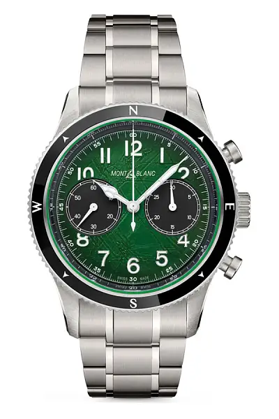 万宝龙 1858 自动计时码表 0 氧 133298