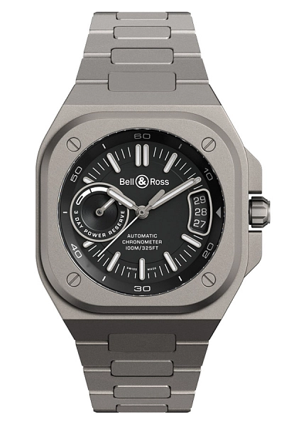 Bell & Ross BR-X5 黑色钛合金 BRX5R-BL-TI/STI