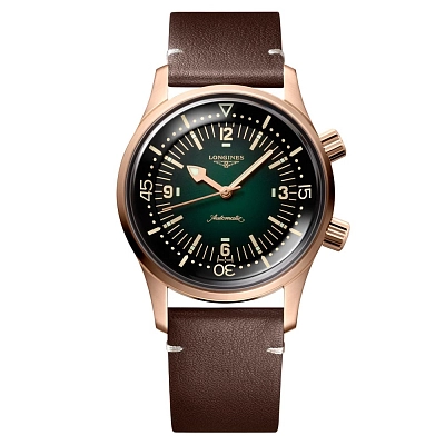浪琴表 Legend Diver 古铜色 L3.774.1.50.2