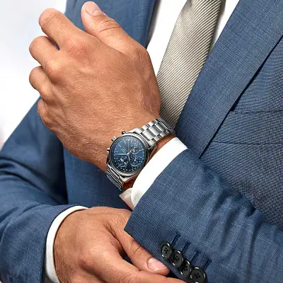 浪琴表大师系列 计时月相腕表 L2.673.4.92.6