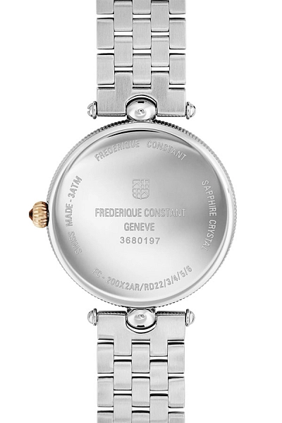 康斯登艺术装饰圆形腕表 FC-200MPW2AR2B