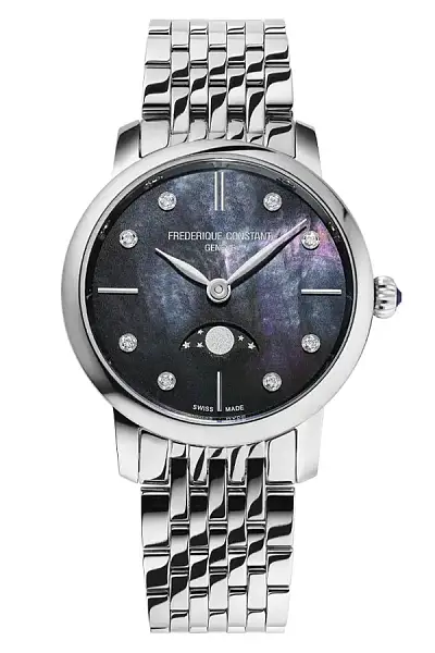 康斯登超薄女装月相腕表 FC-206MPBD1S6B