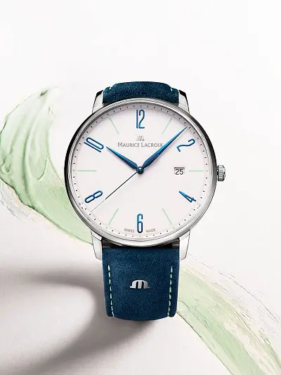 莫里斯-拉克鲁瓦 Eliros Date 25 周年纪念腕表 EL1118-SS00E-120-C