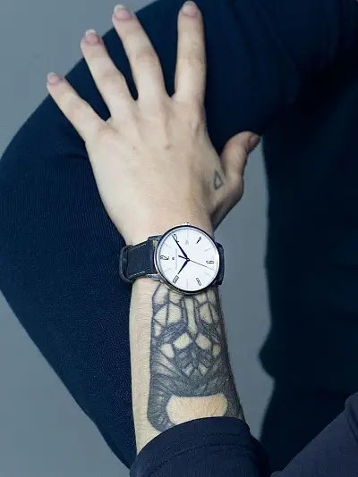 莫里斯-拉克鲁瓦 Eliros Date 25 周年纪念腕表 EL1118-SS00E-120-C