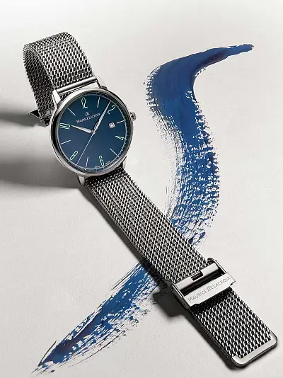 莫里斯-拉克鲁瓦 Eliros Date 25 周年纪念系列 EL1118-SS00E-420-C