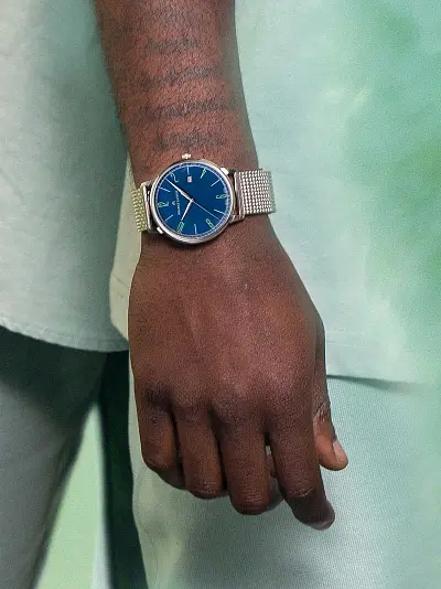 莫里斯-拉克鲁瓦 Eliros Date 25 周年纪念系列 EL1118-SS00E-420-C