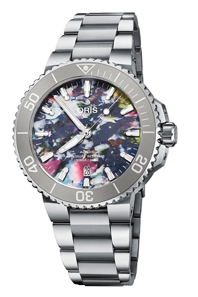 Oris Aquis日历腕表01 733 7766 4150-套装