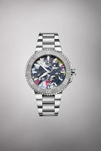 Oris Aquis日历腕表01 733 7766 4150-套装
