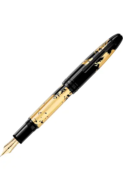 万宝龙 Meisterstück Solitaire Calligraphy Gold Leaf Flex 119700