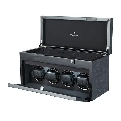 保罗设计 绅士 4+6 黑杏色