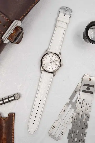 赫希带鳄鱼纹中号 12302800-2-18