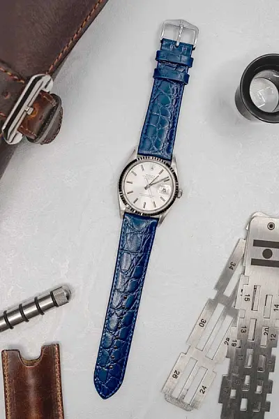 赫希带鳄鱼纹中号 12302880-2-18