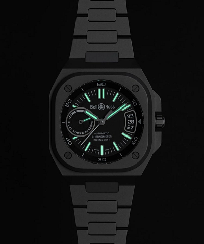 Bell & Ross BR-X5 黑色钛合金 BRX5R-BL-TI/STI
