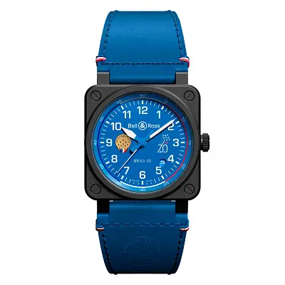 Bell & Ross BR 03-92 Patrouille de France 70 周年纪念编号 BR0392-PAF7-CE/SCA