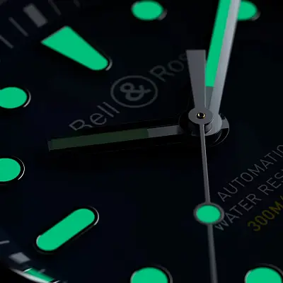 Bell & Ross 蓝色潜水腕表 BR0392-D-BU-ST/SRB