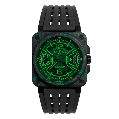 Bell & Ross BR-X3 Night Vision BRX3R-GN-CA/SRB