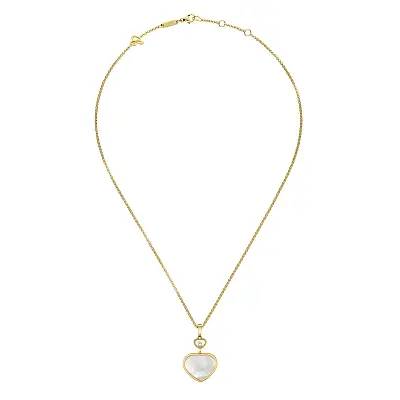 萧邦 Happy Hearts 黄金吊坠 797482-0301