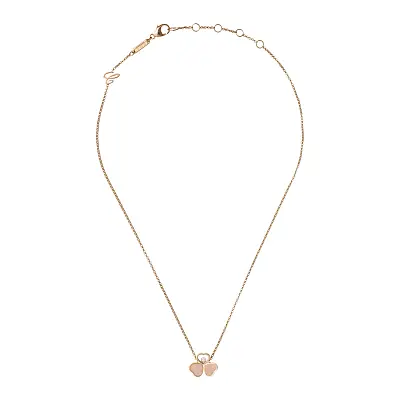 萧邦 Happy Hearts 黄金吊坠 81A083-5711