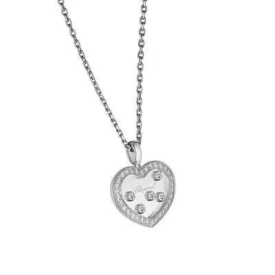 萧邦 Happy Diamonds 79A038-1201 黄金吊坠