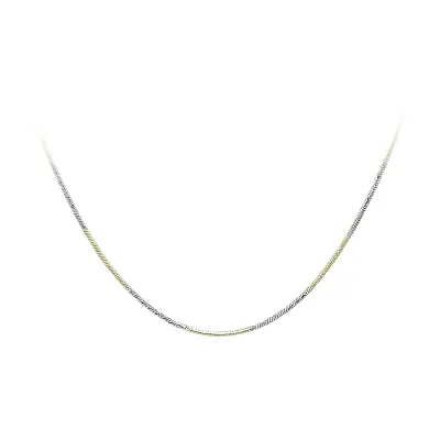 组合金蛇形项链