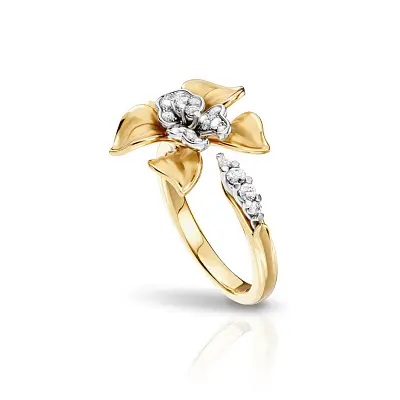 Carrera y Carrera 兰花戒指