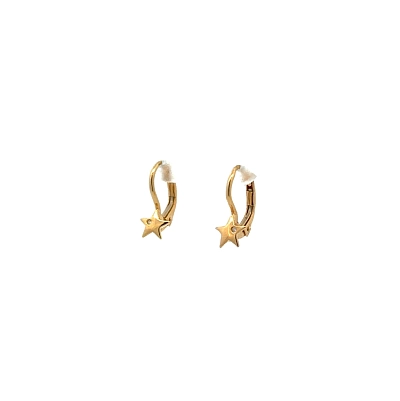星星宝宝金色耳环