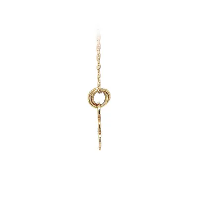 永恒的花朵图案吊坠