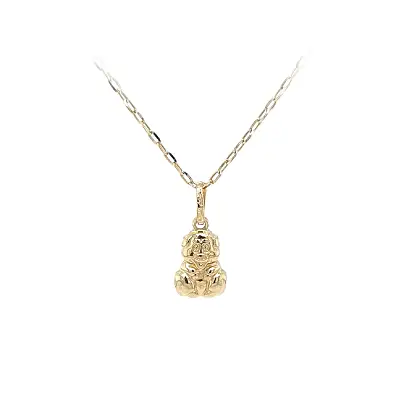 幸福与繁荣的象征 - 优雅小猪吊坠