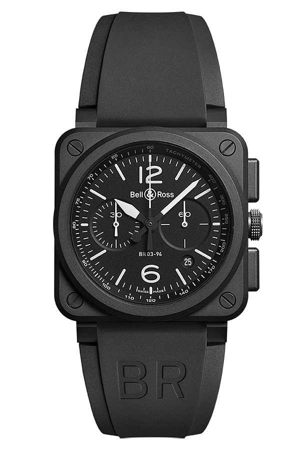 Bell & Ross 黑色哑光 BR0394-BL-CE