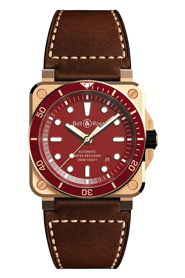 Bell & Ross BR 03-92 Diver Red Bronze BR0392-D-R-BR/SCA