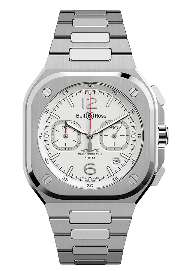 Bell & Ross Bell & Ross BR 05 Chrono White Hawk 白鹰计时码表 BR05C-SI-ST/SST