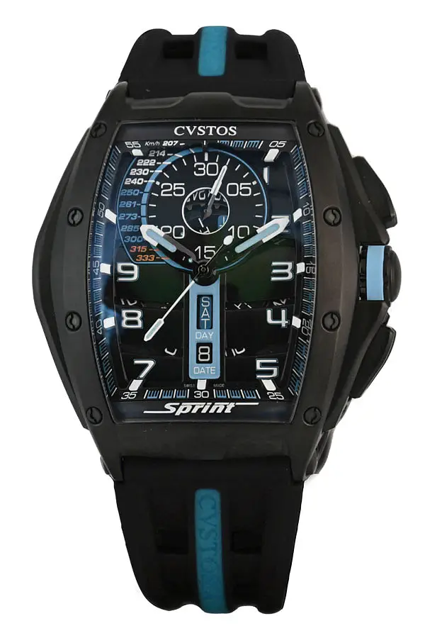 CVSTOS Chrono Sprint 钛金属/蓝色